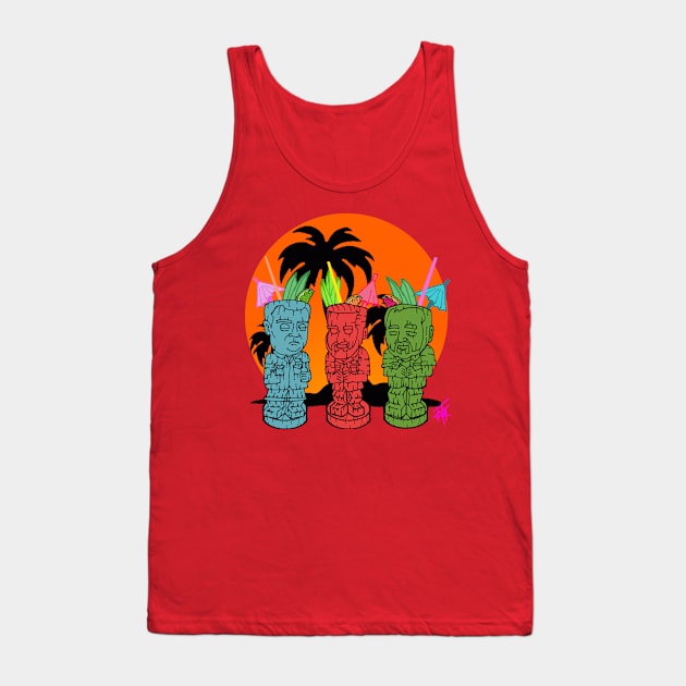 Redlettermedia tiki Tank Top by Undeadredneck